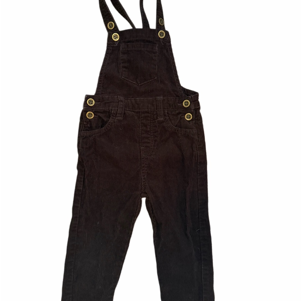 Ollies Day Brown Corduroy Overalls